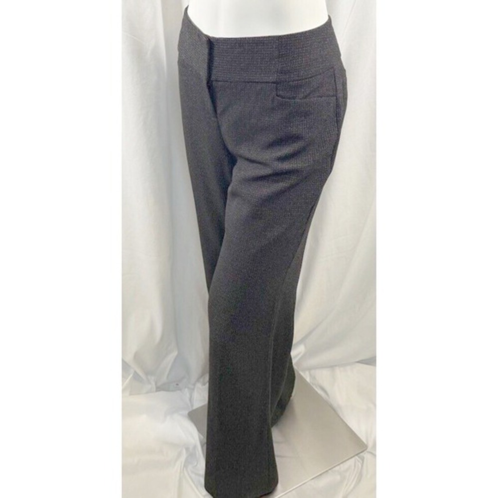 The Limited Cassidy Gray Black Textured Dress Pants Straight Leg 10 Preppy 76-21 - Picture 8 of 14